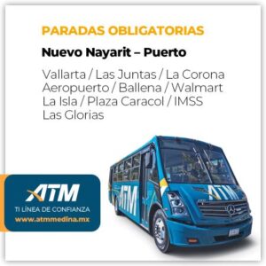 Autobus ATM Puerto Vallarta