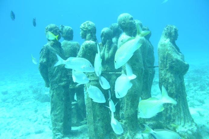 Museo subacuático de Cancún