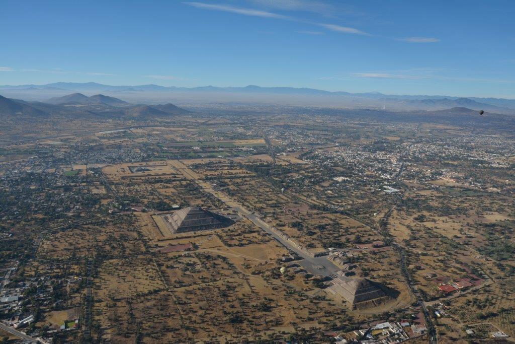 Panoramica de Teotihuacan